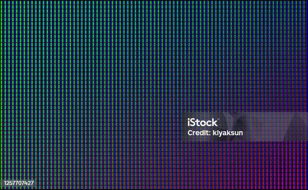 Led Screen Panel Vector Vector Led Wall Video Screen Digital Panel Stock Illustration ...