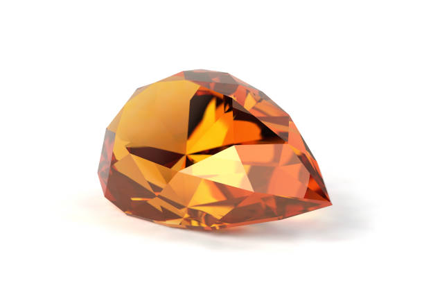 istock Topaz, Yellow Gemstone, Jewelry 1257718326