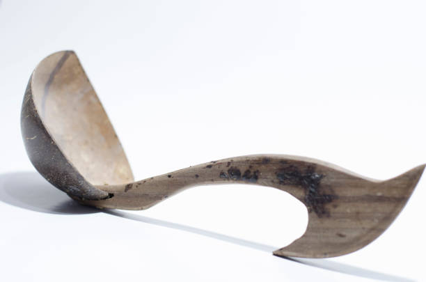 istock unique tradtional wooden spoon on isolated white background 1257719678