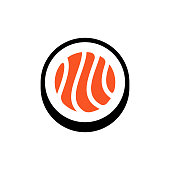 istock Sushi logo 1257720422