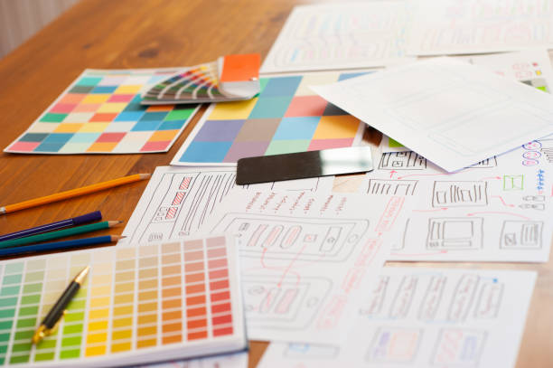 istock Concepts of website design and mobile applications. 1257744389