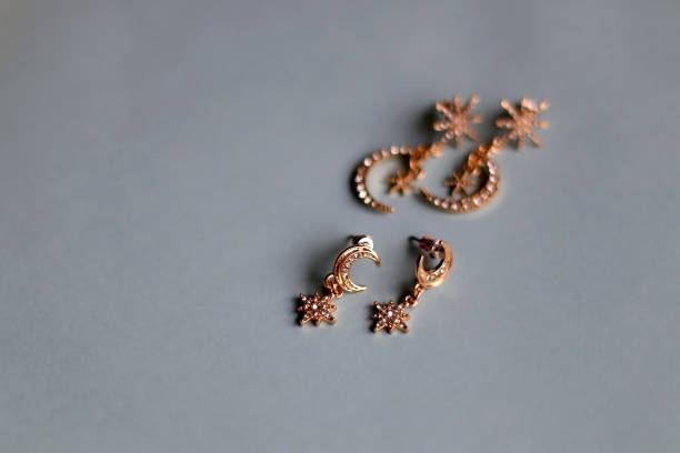 istock Fashionable Earrings 1257746976