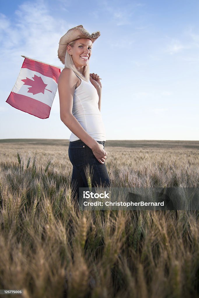 Giorno di Canada - Foto stock royalty-free di 20-24 anni