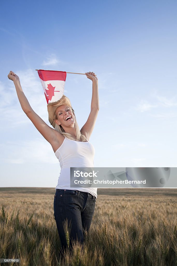 Dia de Canadá - Royalty-free 20-24 Anos Foto de stock