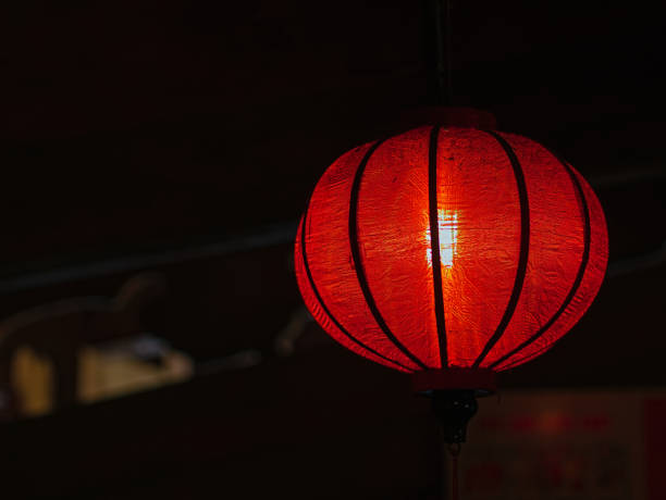 istock a handcrafted red lantern in the night 1257754220