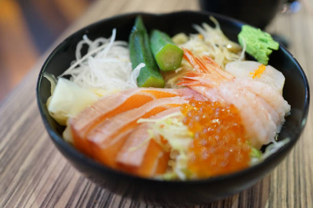 istock Salmon Maguro Ikura Don 1257756077
