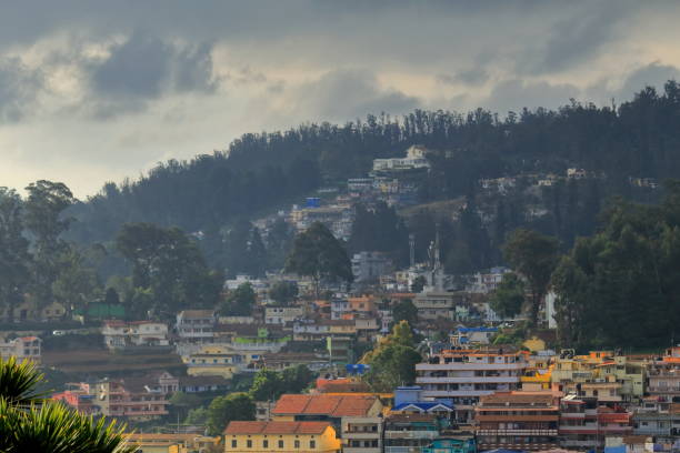 istock cloudy morning at ooty hill station 1257761346