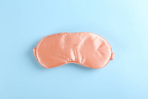 istock Stylish sleeping face cover for eyes 1257765007