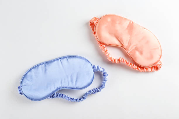 istock Stylish sleeping face cover for eyes 1257765355