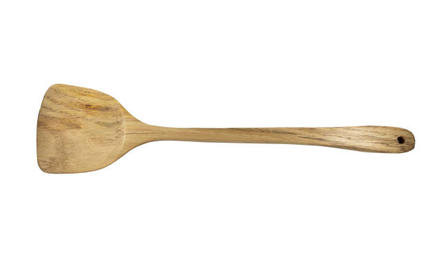 istock A wooden ladle is a kitchenware bigger than a spoon. 1257770528