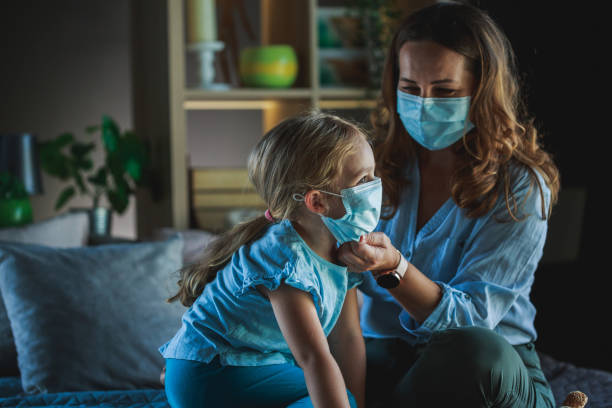 istock Wear a mask and avoid viral disease! 1257771041