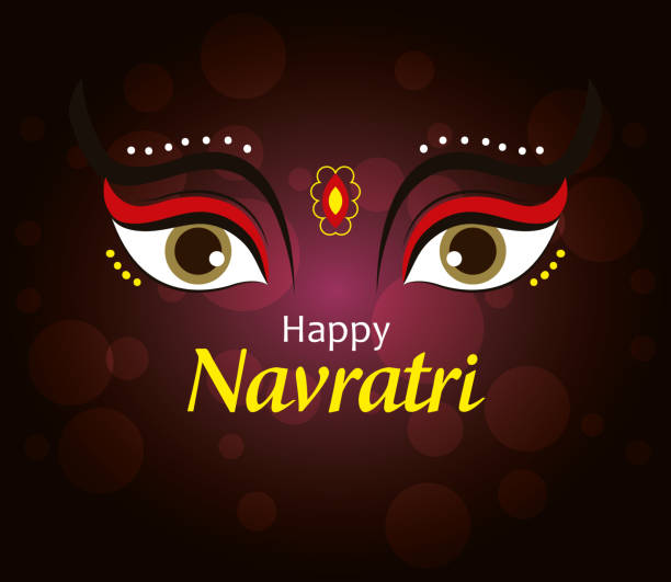 istock poster of happy navratri celebration 1257781354