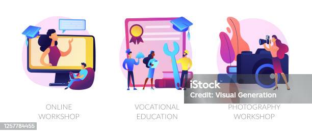 Professional Learning Vector Professional Learning Vector Concept Metaphors Stock Illustration ...