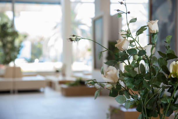 beautiful floral decoration for interior