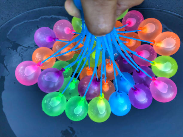 istock Colorful water balloons 1257789866