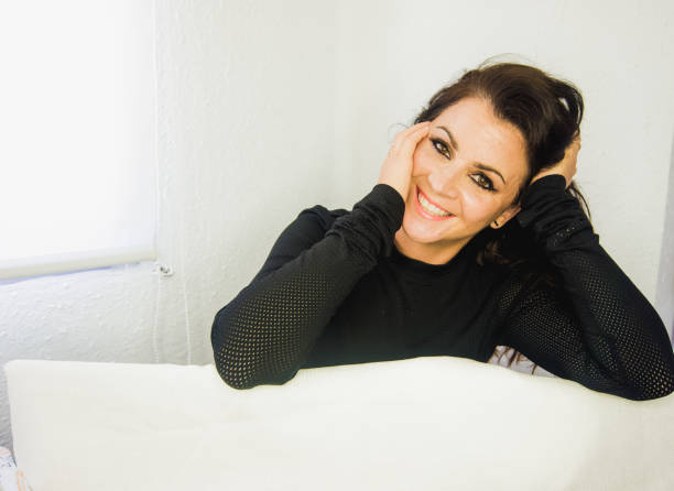 istock makeup girl posing for portrait photo 1257793103