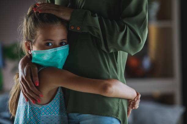istock Mother's hug is refuge during difficult times 1257794267
