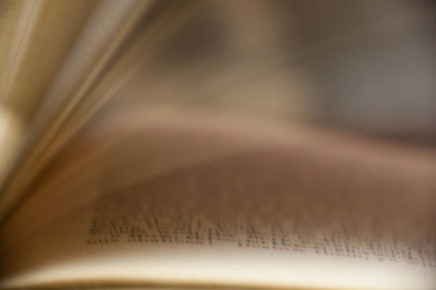 istock Abstract Blur of Book Pages Turning 1257801046