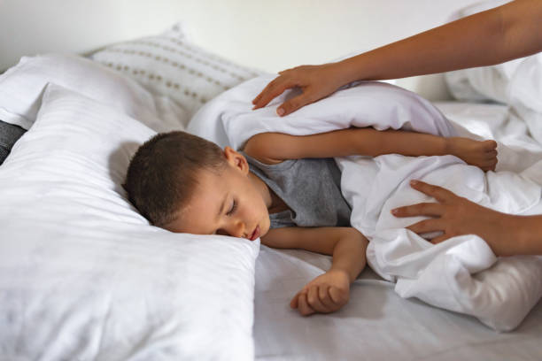 istock Comforting touch of a mother 1257811909