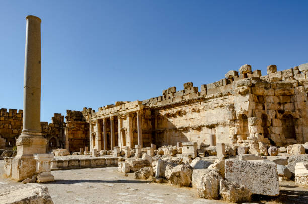 istock Roman Temple Ruins 1257813087