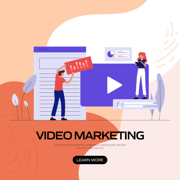 istock Video Marketing Concept Vector Illustration for Website Banner, Advertisement and Marketing Material, Online Advertising, Business Presentation etc. 1257815038