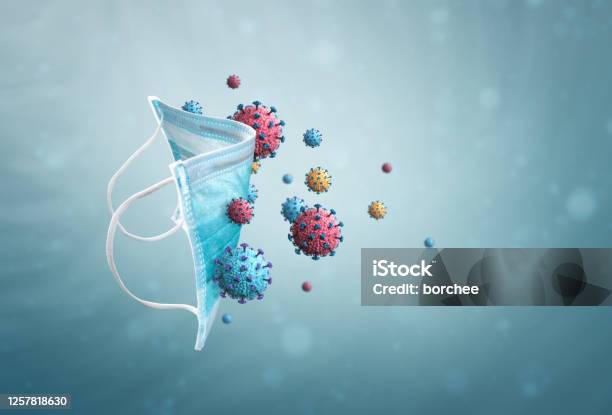 Face Mask Covid19 Protection Stock Photo - Download Image Now - Coronavirus, Backgrounds, COVID-19