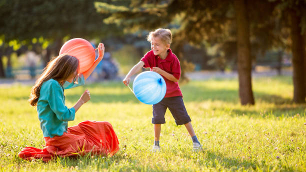 istock happy mother and son playing 1257821544