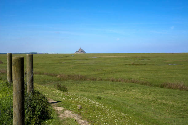 istock France landscape in Normandy with Mont Saint Michel 1257822130