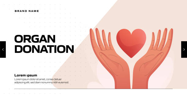 istock Organ Donation Concept Vector Illustration for Website Banner, Advertisement and Marketing Material, Online Advertising, Business Presentation etc. 1257822703
