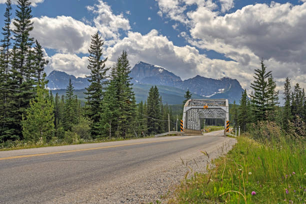 istock Castle Junction and Storm Mountain in Banff 1257824119