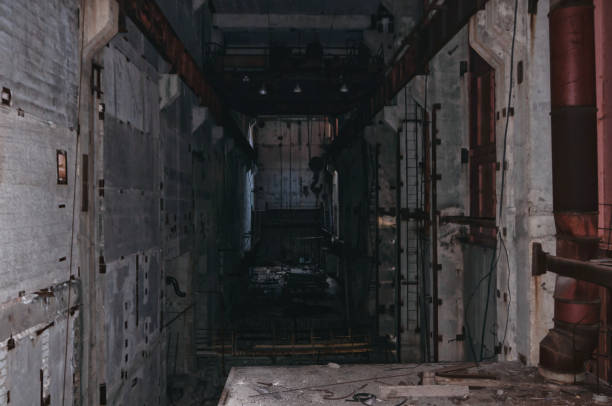istock Reactors building 5 and 6 in Pripyat, Chernobyl exclusion Zone. Chernobyl Nuclear Power Plant Zone of Alienation in Ukraine Soviet Union 1257830002