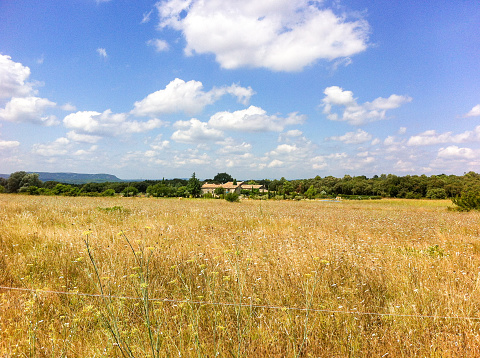 In August 2013, tourists could discover beautiful farms in the Gard in Southern France.