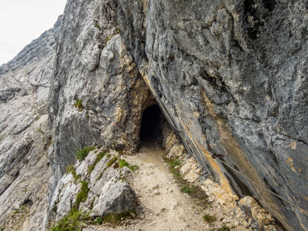istock Alpspitze via ferrata near Garmisch Partenkirchen 1257834806