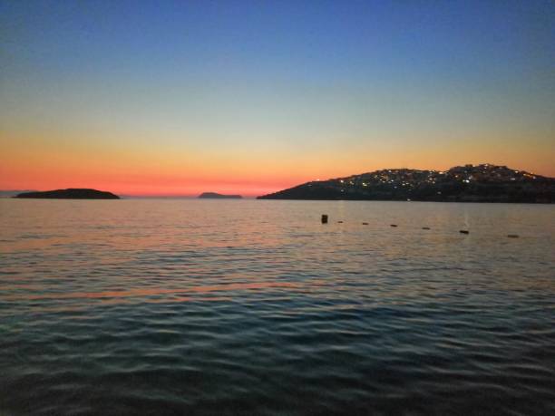 istock Sea and sunset 1257835869