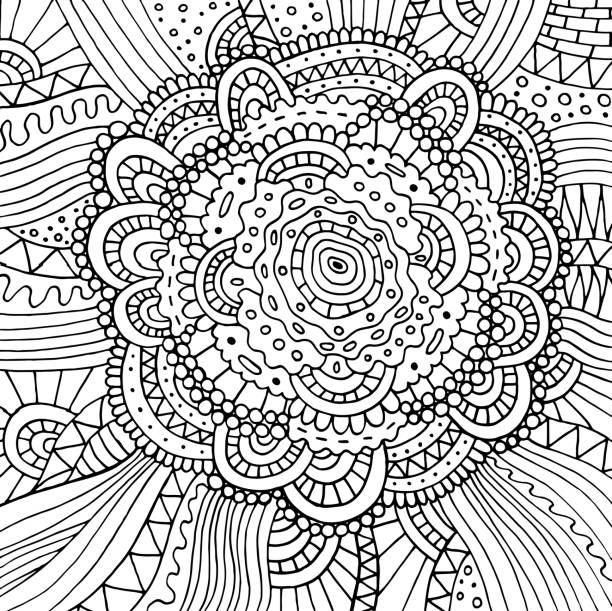 Midnfulness Pattern Drawing 3,400+ Mindfulness Pattern Stock Illustrations, Royalty-Free Vector ...