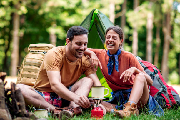 istock Couple enjoying in nature 1257844169