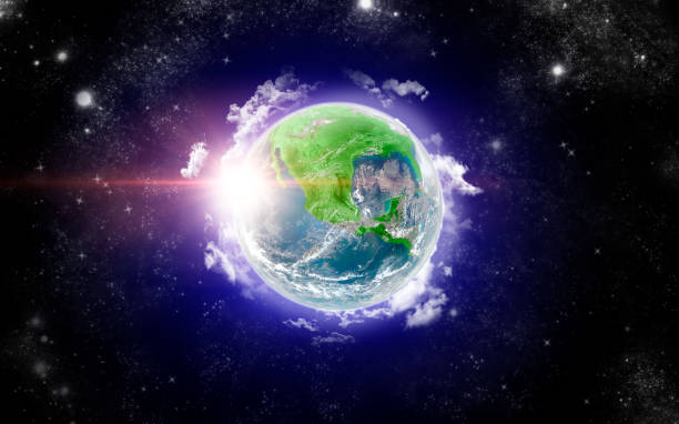 istock Planet earth from space. Render 3D. Some Elements Of This Image Provided Public domain imagery By NASA 1257845254