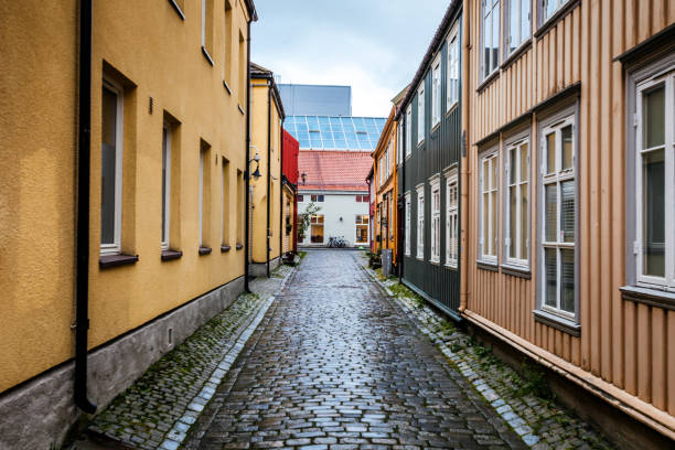 istock Streets of Trondheim, Norway 1257848245