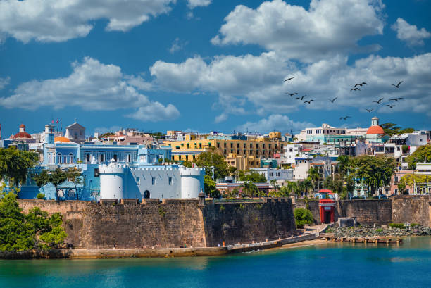 istock Colorful Hill Over San Juan Harbor 1257851440
