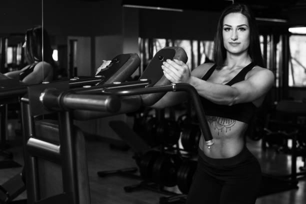 istock Healthy Woman Preparing To Exercise Legs 1257860222