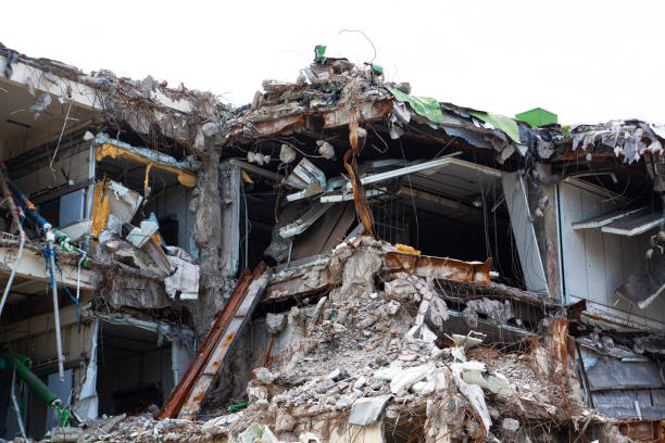 istock a concrete building being demolished 1257886283