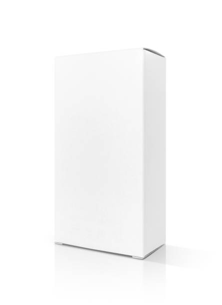 istock white paper cardboard box for product design mock-up 1257887304