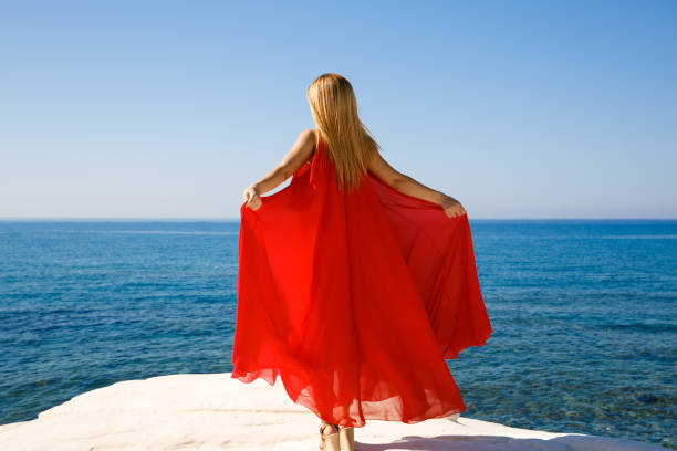 istock Pretty blond woman 1257888002
