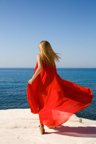 istock Pretty blond woman 1257888005