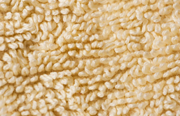 istock Background. Texture cotton bath towel macro close-up 1257897051