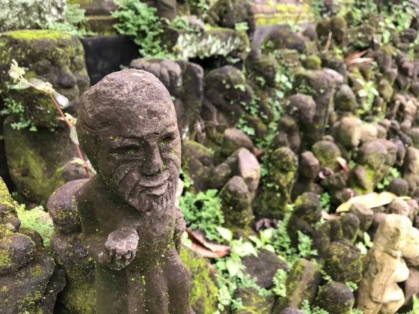 istock Old Statues in Bali, Indonesia 1257898675