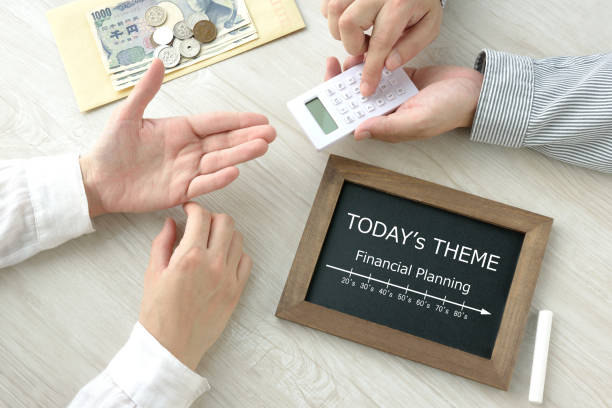 istock Couple talking about financial planning 1257902242