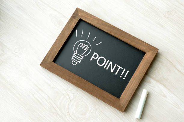Business image, important point and good idea