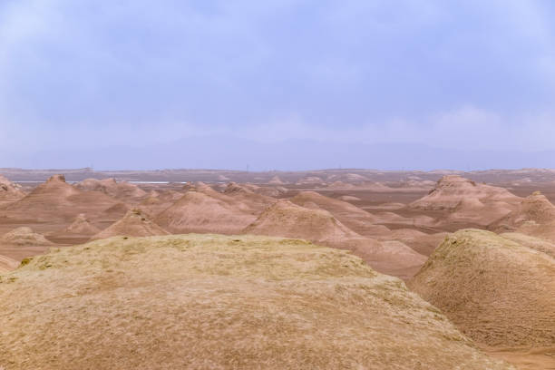 istock Qinghai Yardang landform 1257905023