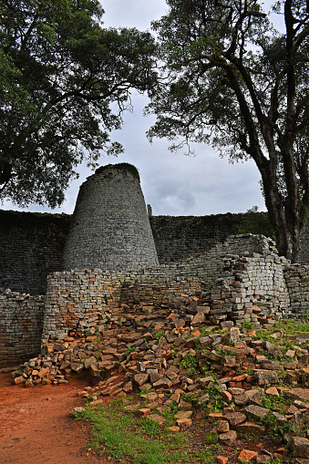 The might ruins of Great Zimbabwe